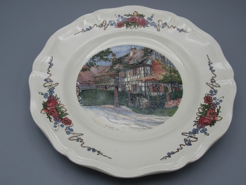 Assiette décorative maison - assiette,