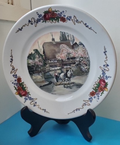 Ancienne assiette - ancienne,