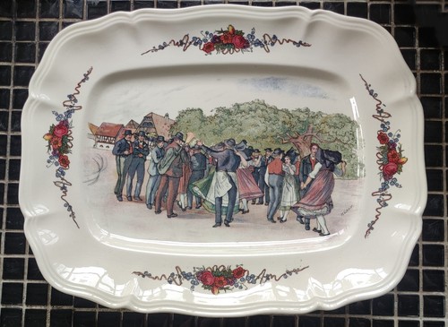 Ancien grand plat - grand,